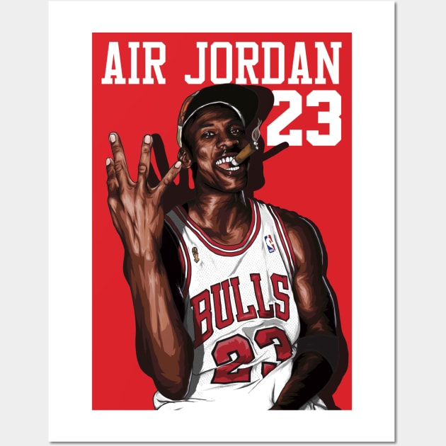 twenty-three air jordan Wall Art by agusdone